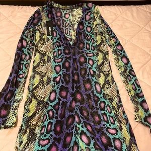 Fashion nova see through sexy jumpsuit